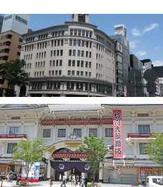 銀座駅・東銀座駅の写真です